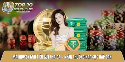 Mã khuyến mãi tiền gửi nhà cái – Nhận thưởng nạp cực hấp dẫn